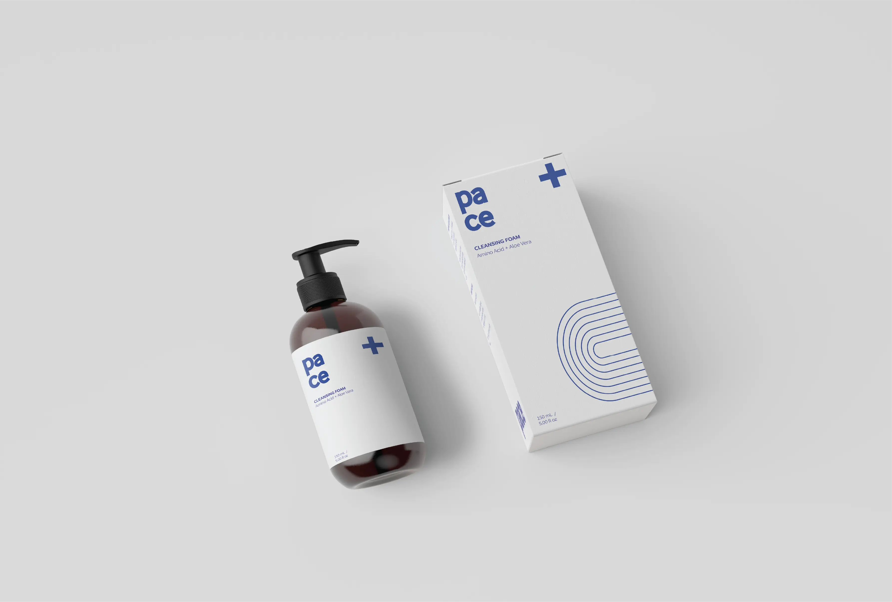 Pace packaging mockup
