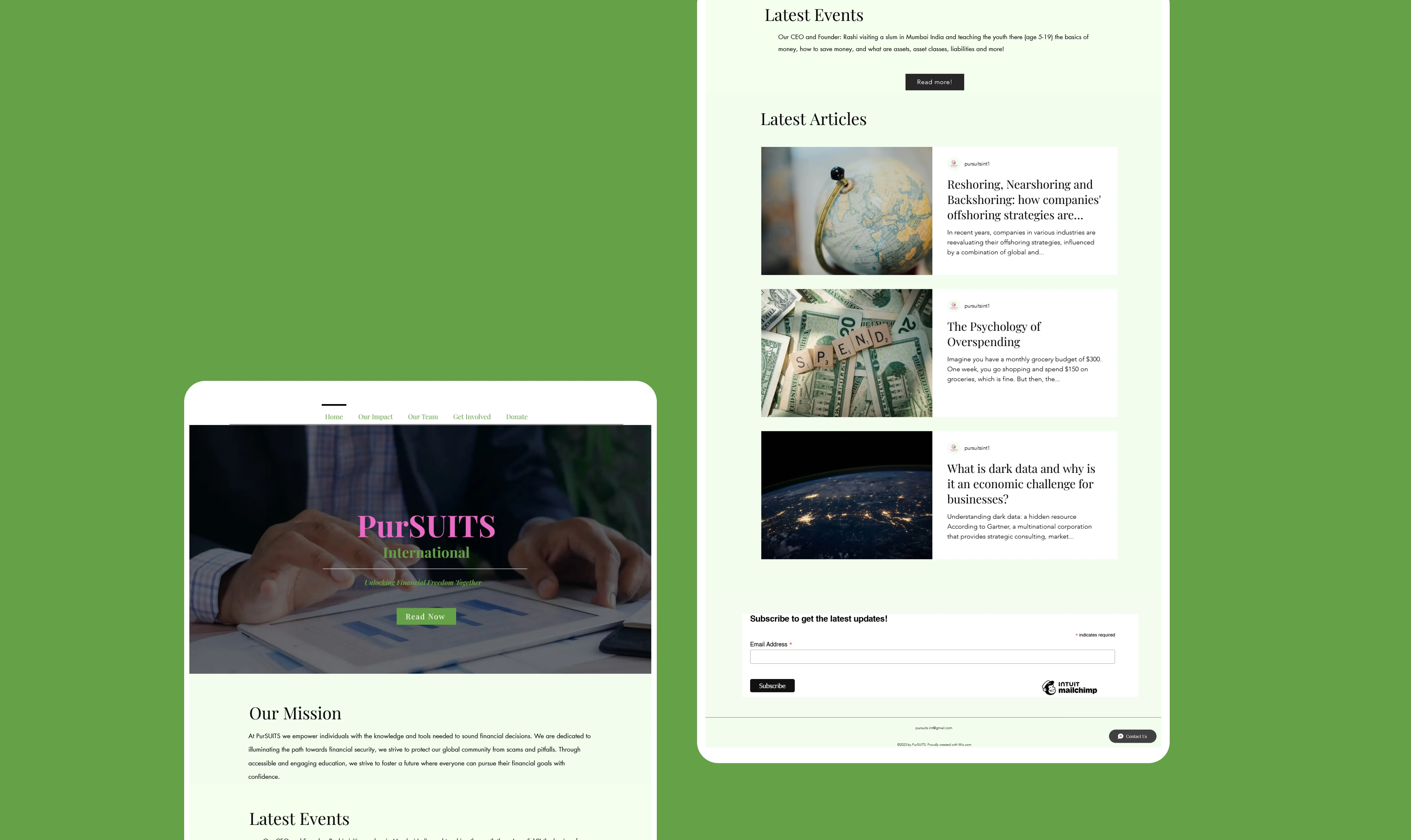 pursuits splashscreen